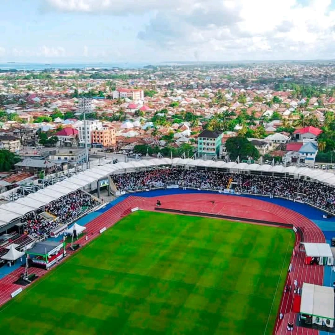 Football match day atmosphere in Tanzania